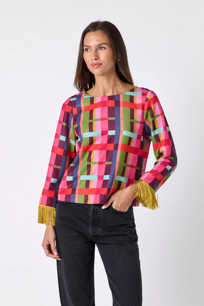 Maya Top - Plaid Parade