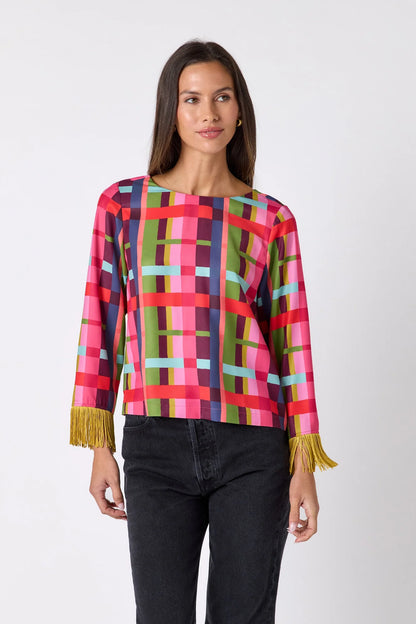 Maya Top - Plaid Parade
