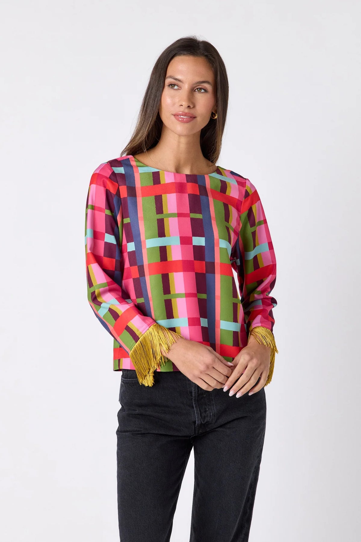 Maya Top - Plaid Parade