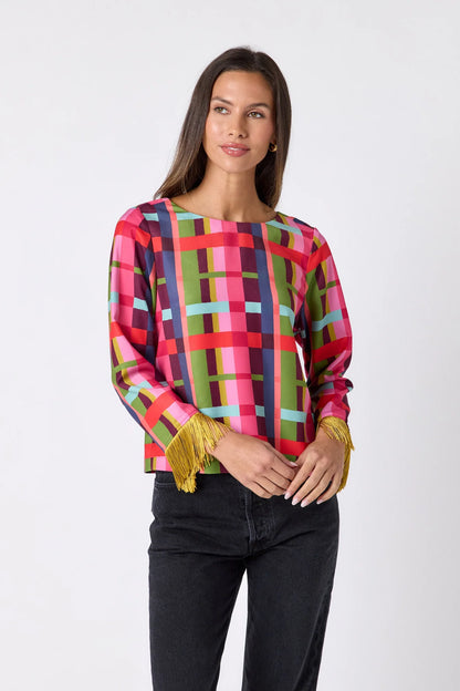 Maya Top - Plaid Parade
