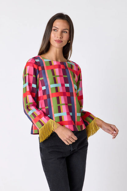 Maya Top - Plaid Parade