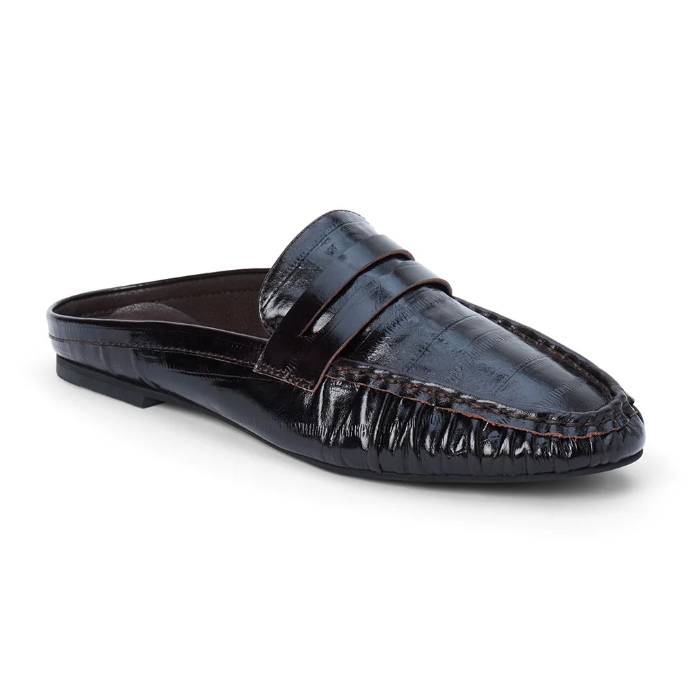 Porta Penny Loafer Mules - Espresso