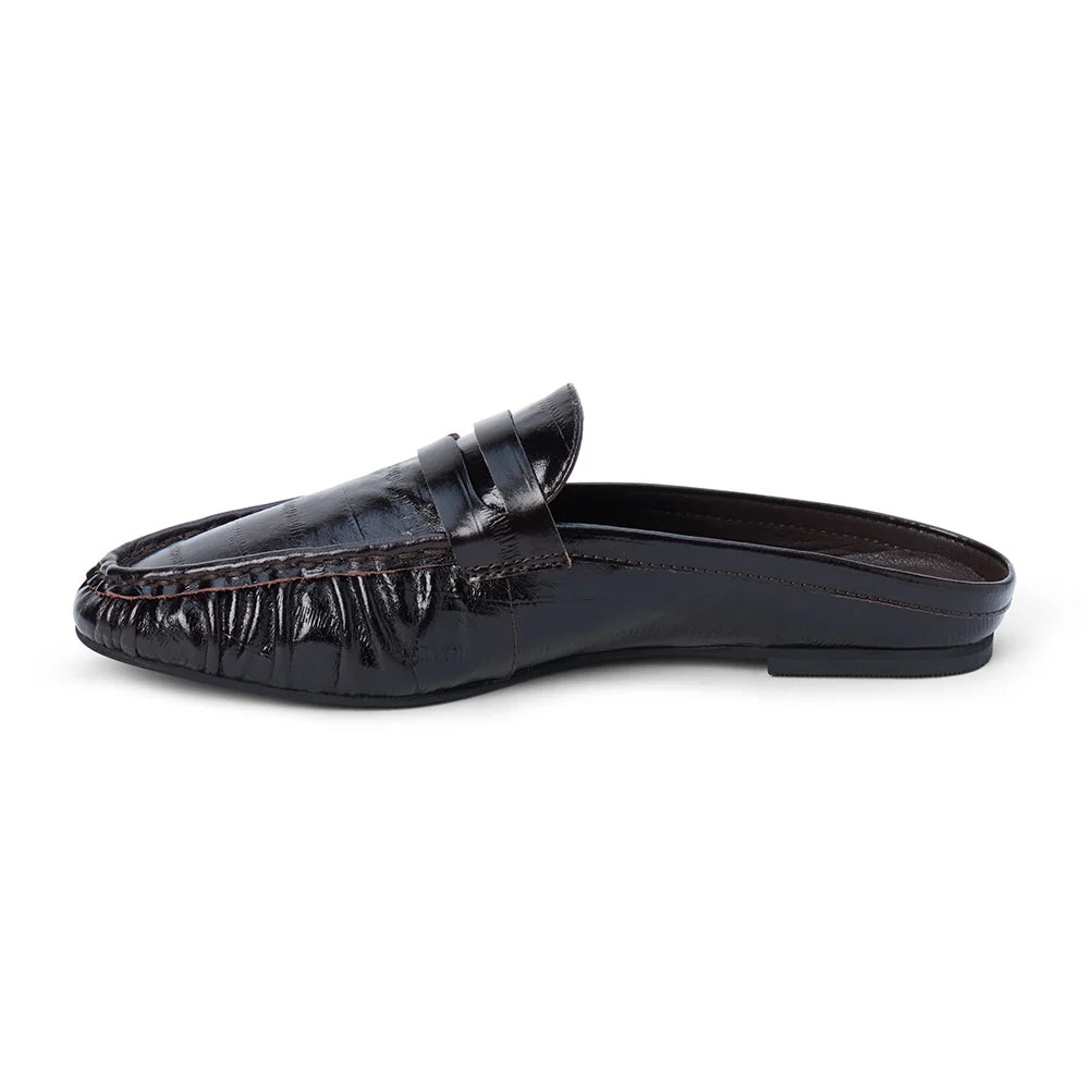 Porta Penny Loafer Mules - Espresso