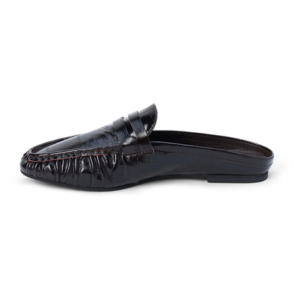 Porta Penny Loafer Mules - Espresso