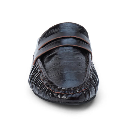 Porta Penny Loafer Mules - Espresso