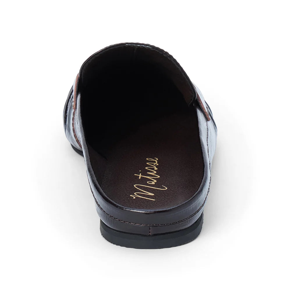 Porta Penny Loafer Mules - Espresso