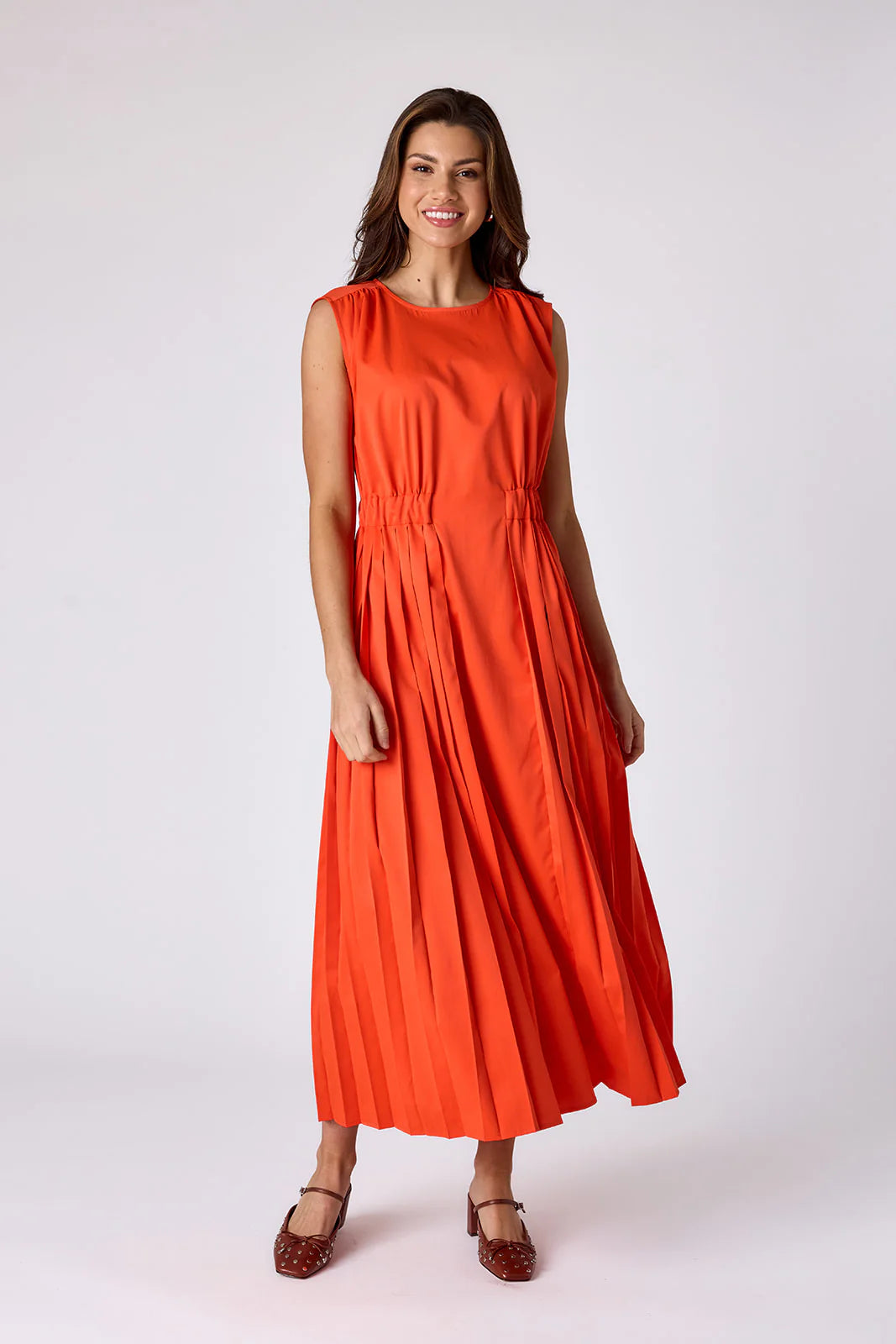 Brantley Dress - Persimmon