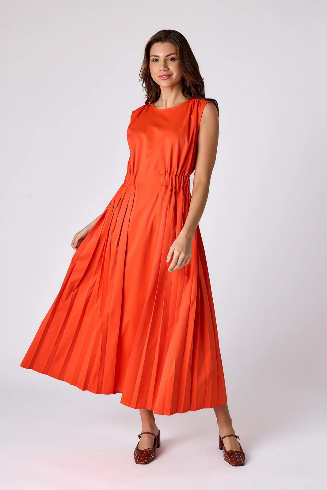 Brantley Dress - Persimmon