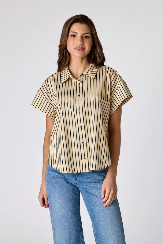 Albie Top - Petite Stripe
