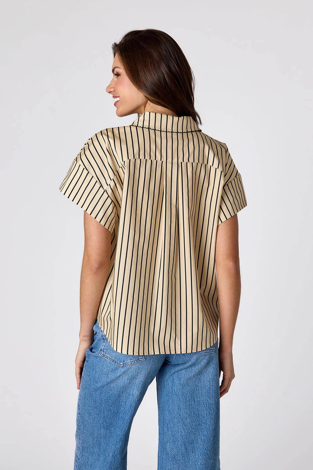 Albie Top - Petite Stripe