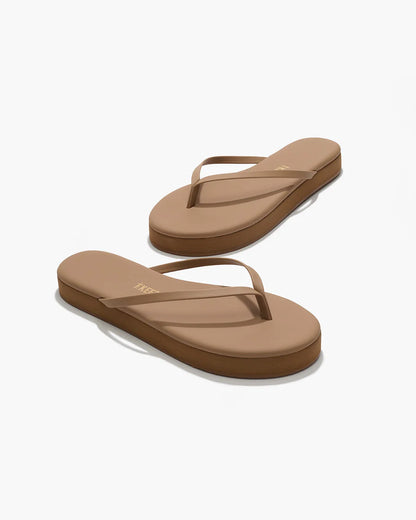 TKEES Lily Platforms Flip Flop Sandle - Cocobutter