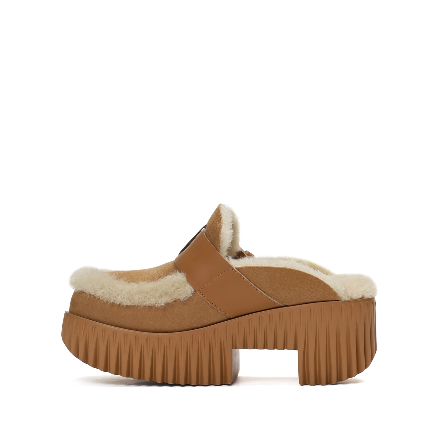 Plia Amber Clogs - Camel