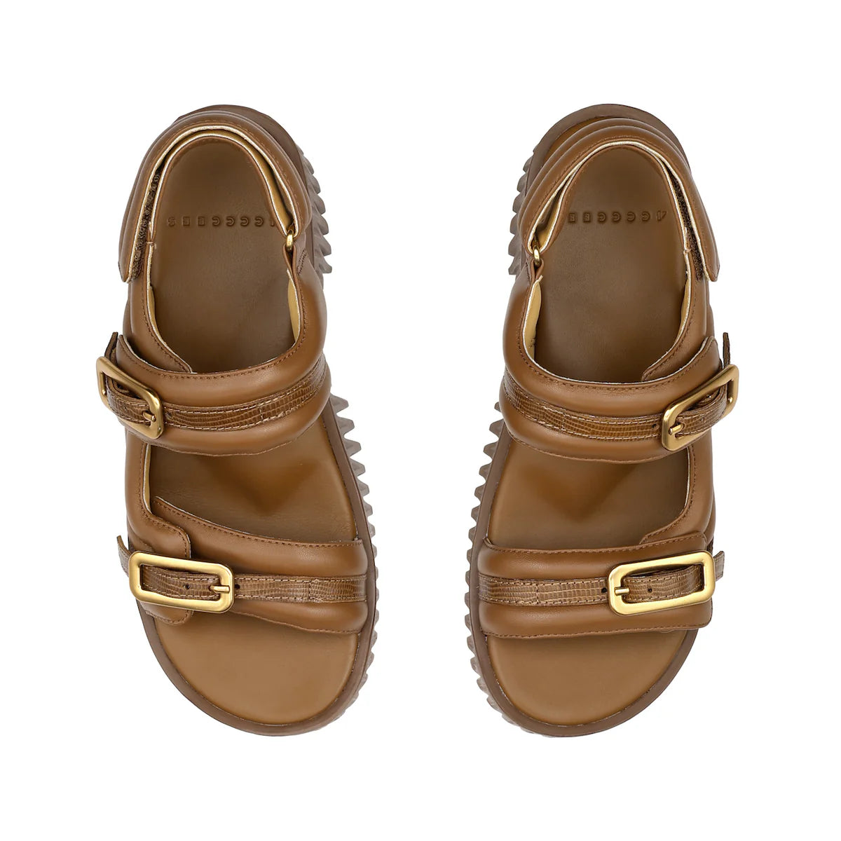 Plia Kiko Sandals - Brown