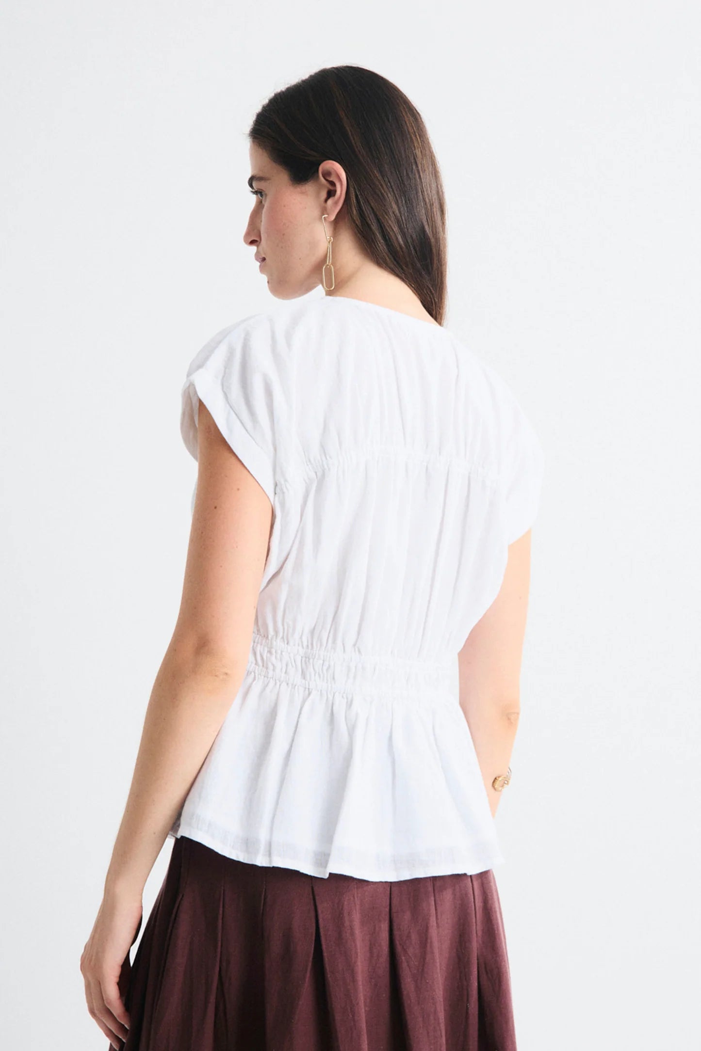 Greta Top - White