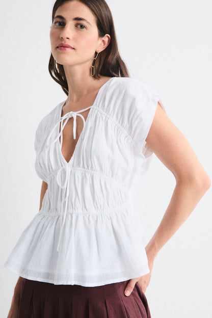 Greta Top - White
