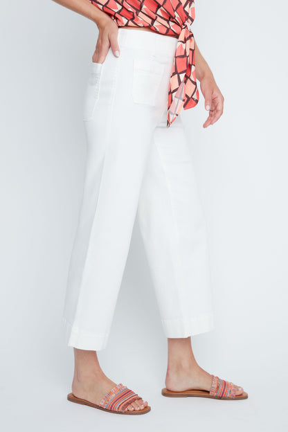 Layla Pocket Pant - Creme