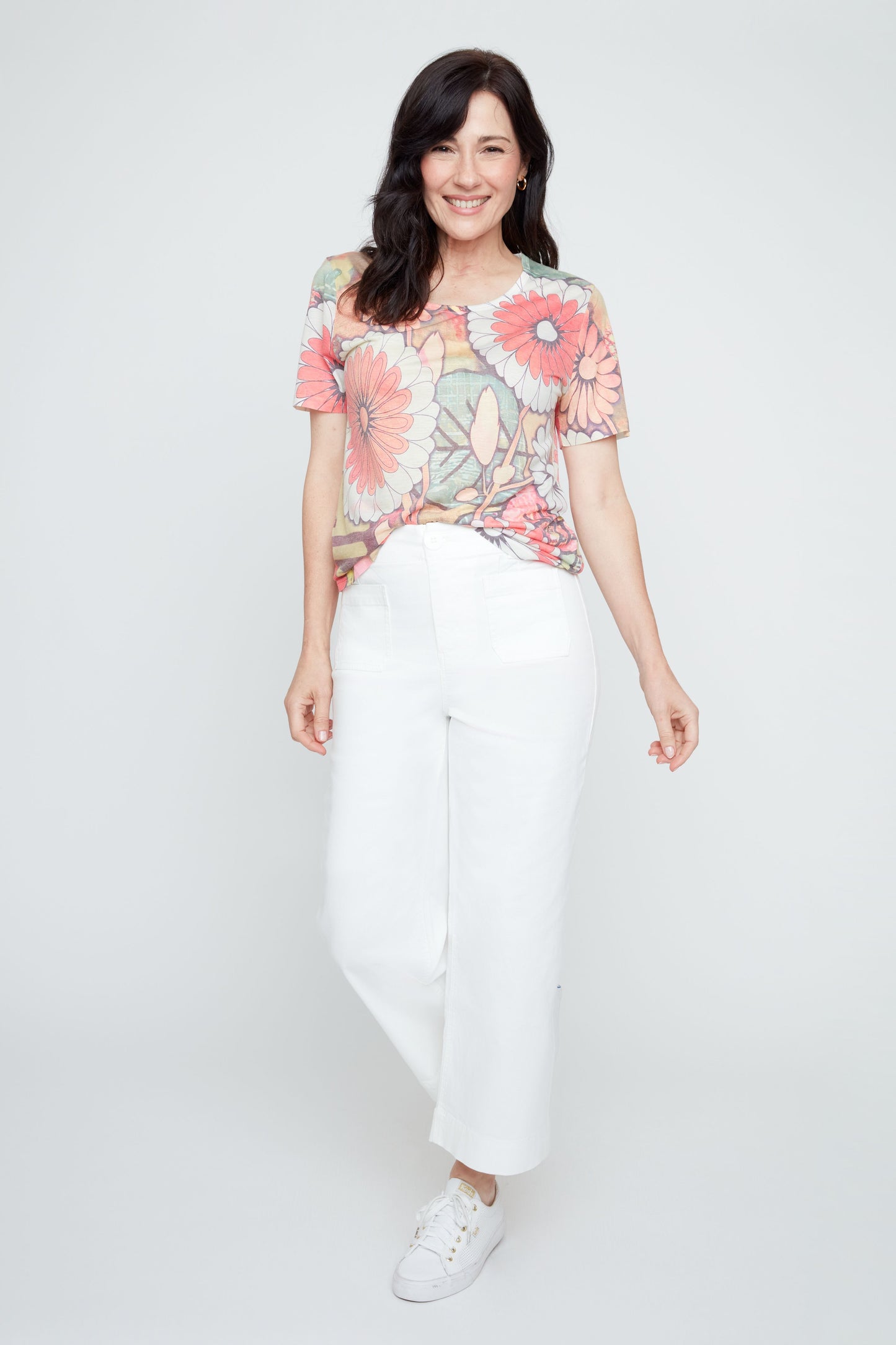 Layla Pocket Pant - Creme