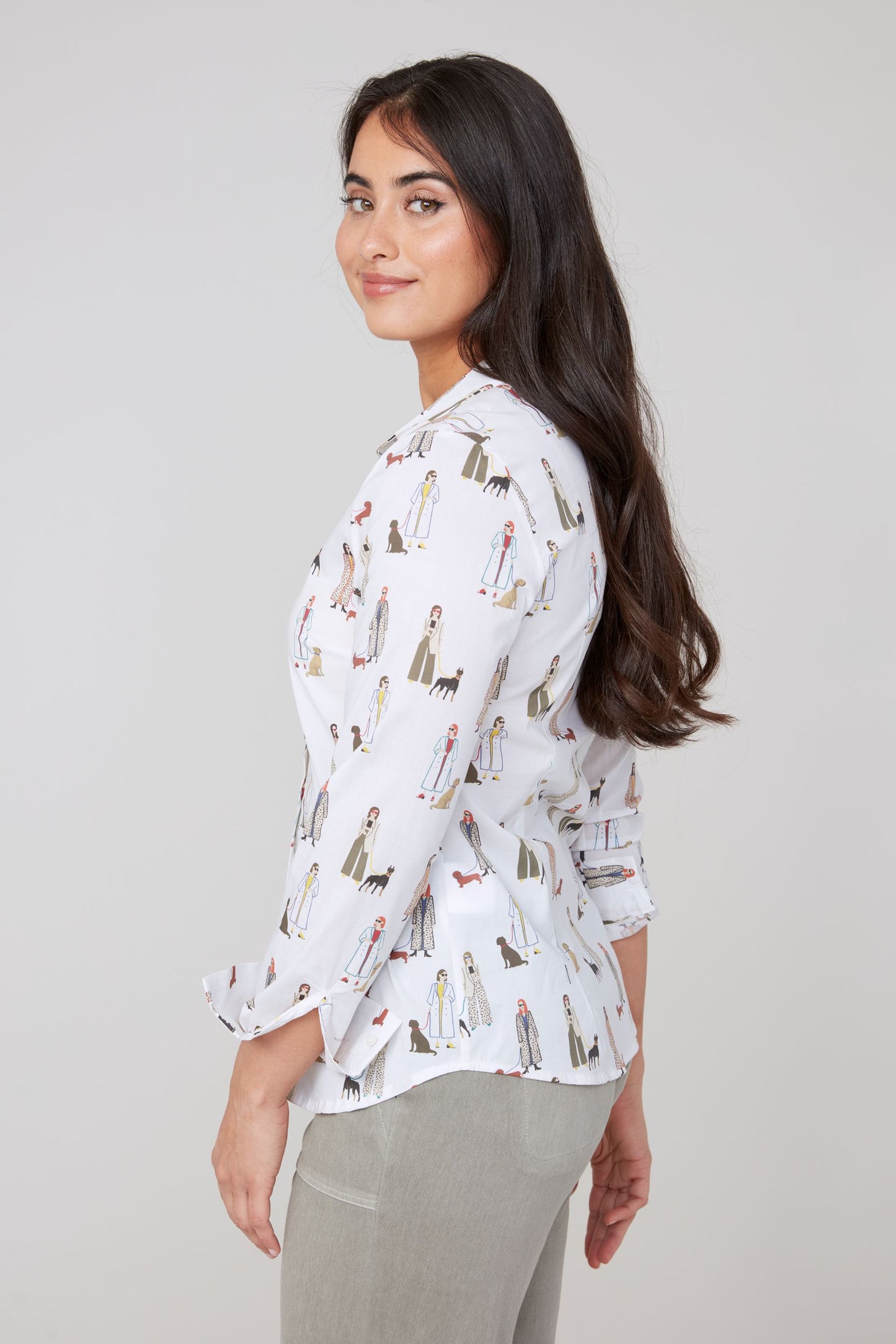 Walk Your Dog Shirt - Creme Combo
