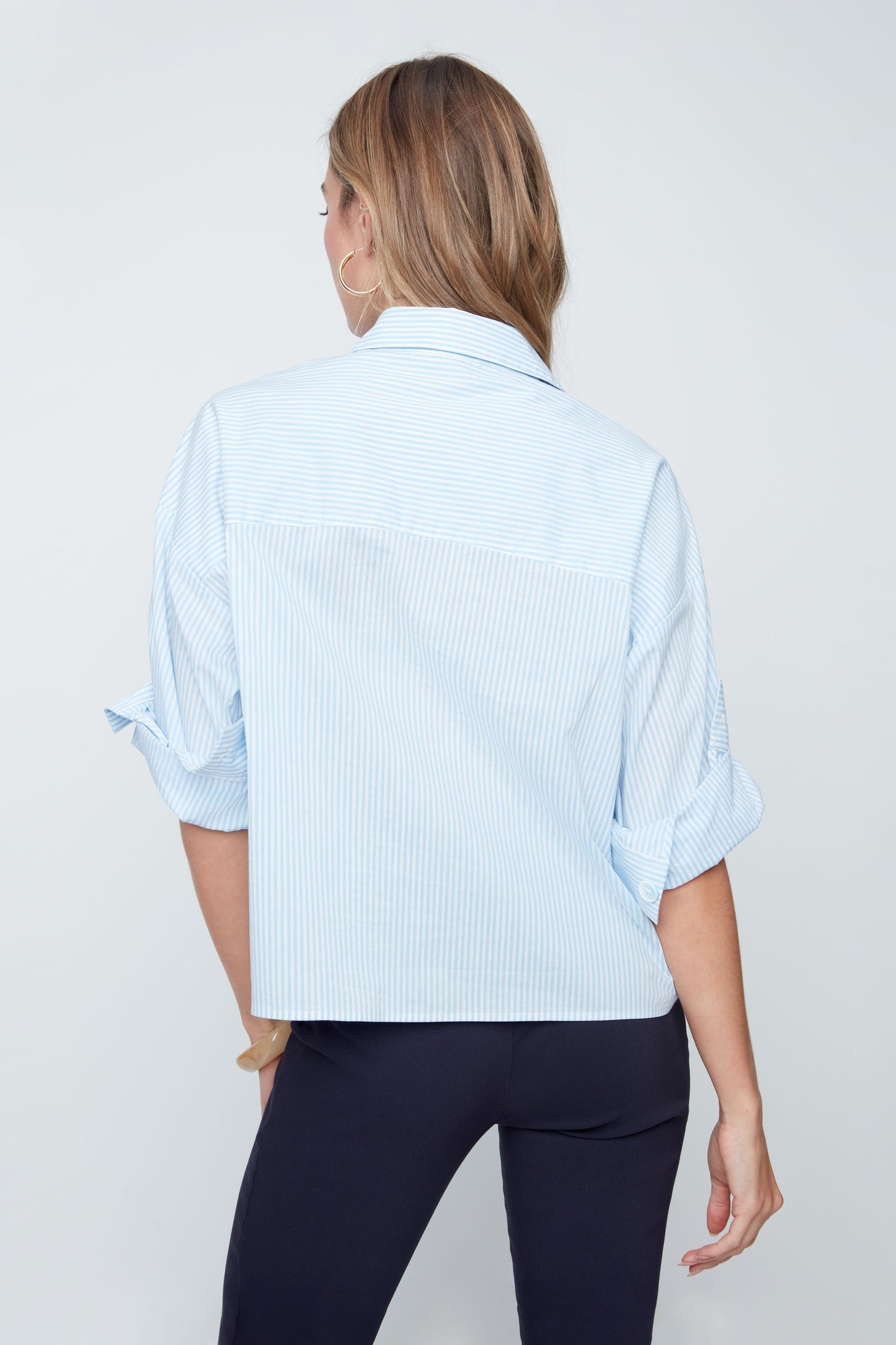 Classic Stripes Top - Chambray Combo