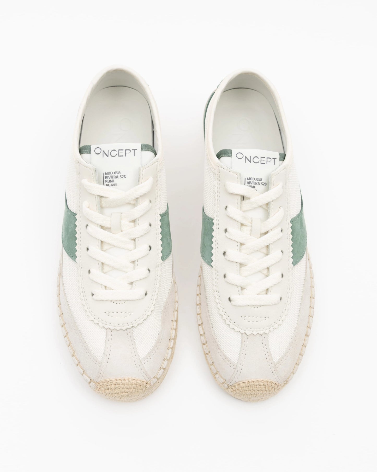 Rome Canvas Espadrille Sneaker - Agave