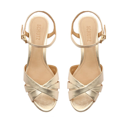 Schutz Keefa Sandal - Gold