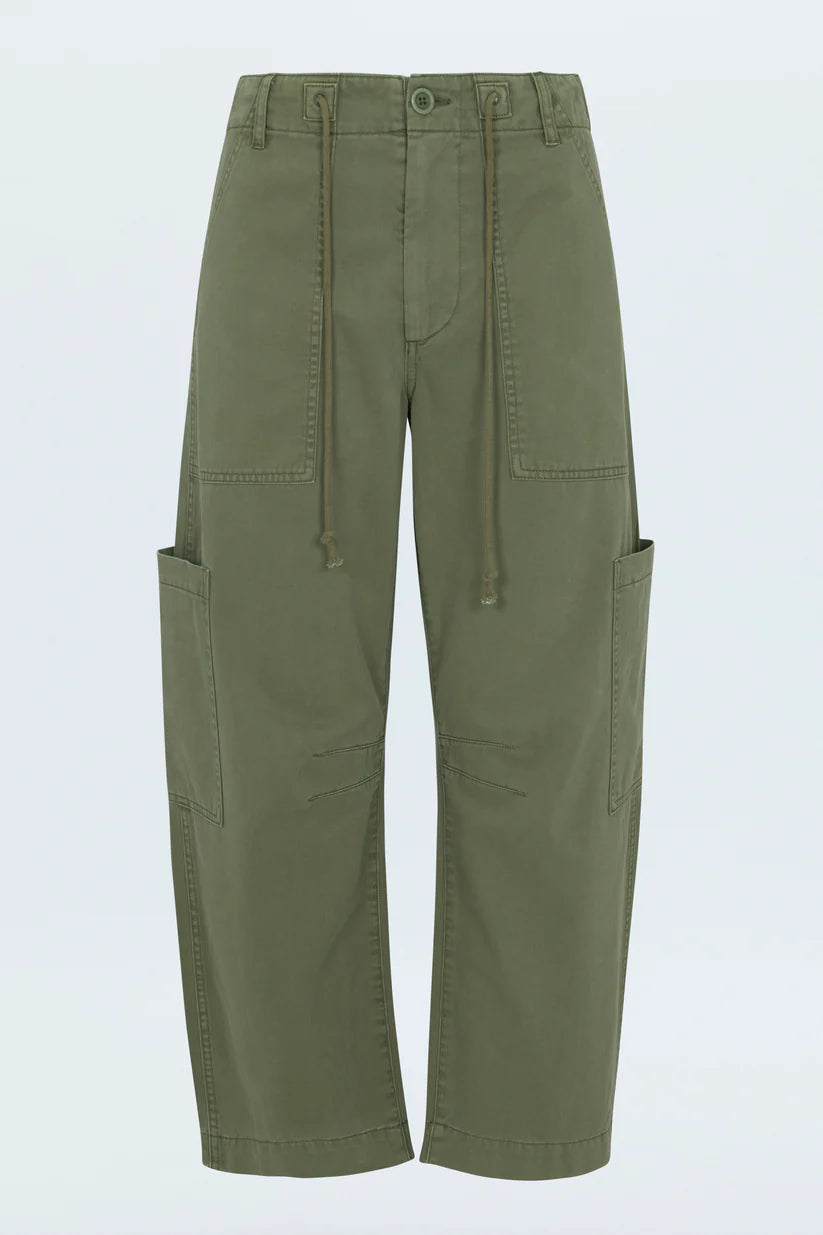 Sabrina Curved Utility Pants - Meadow