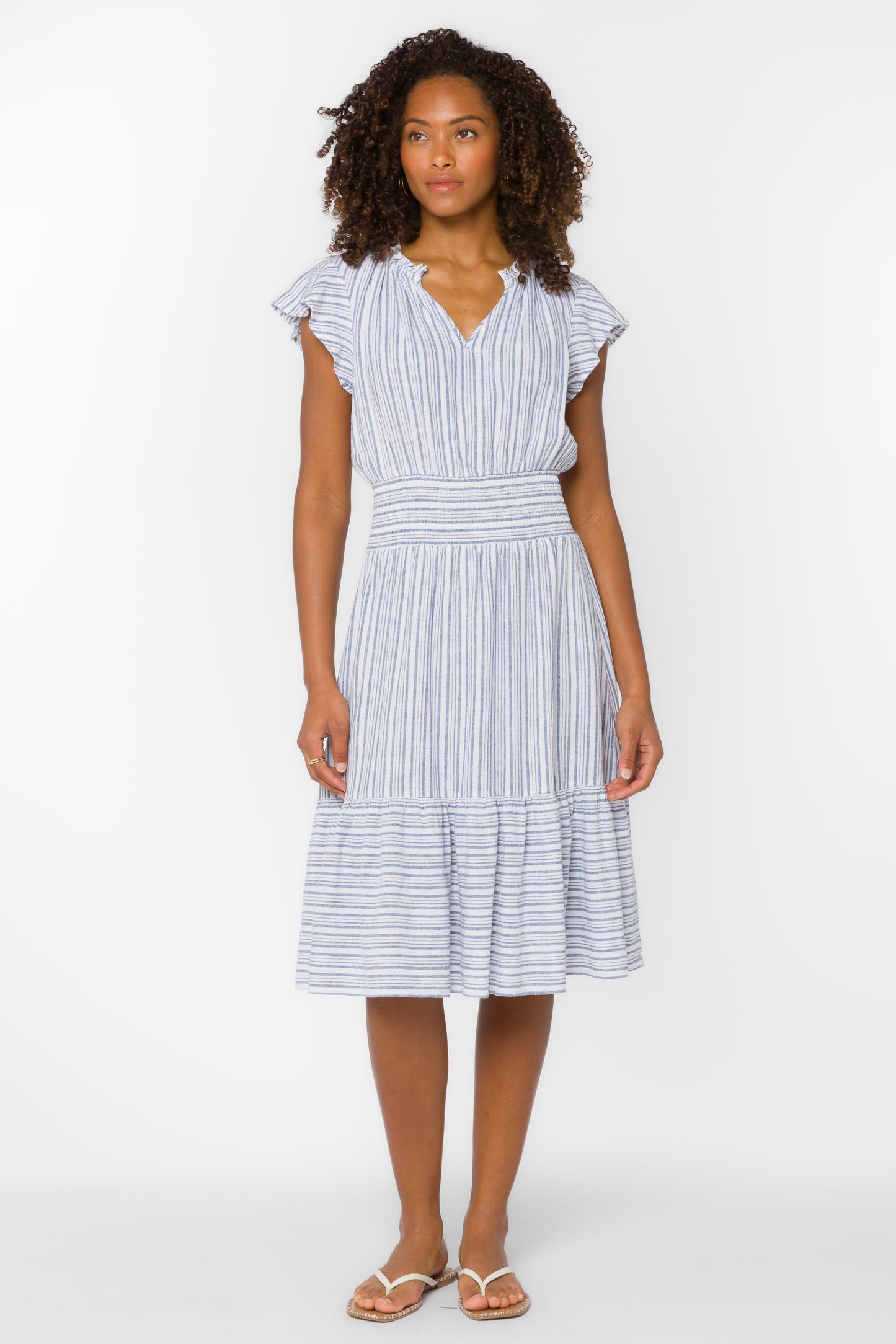 WASHED BLUE STRIPE