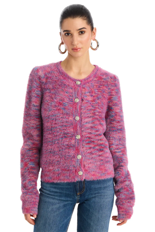 Sloan Cardigan - Pink/Blue