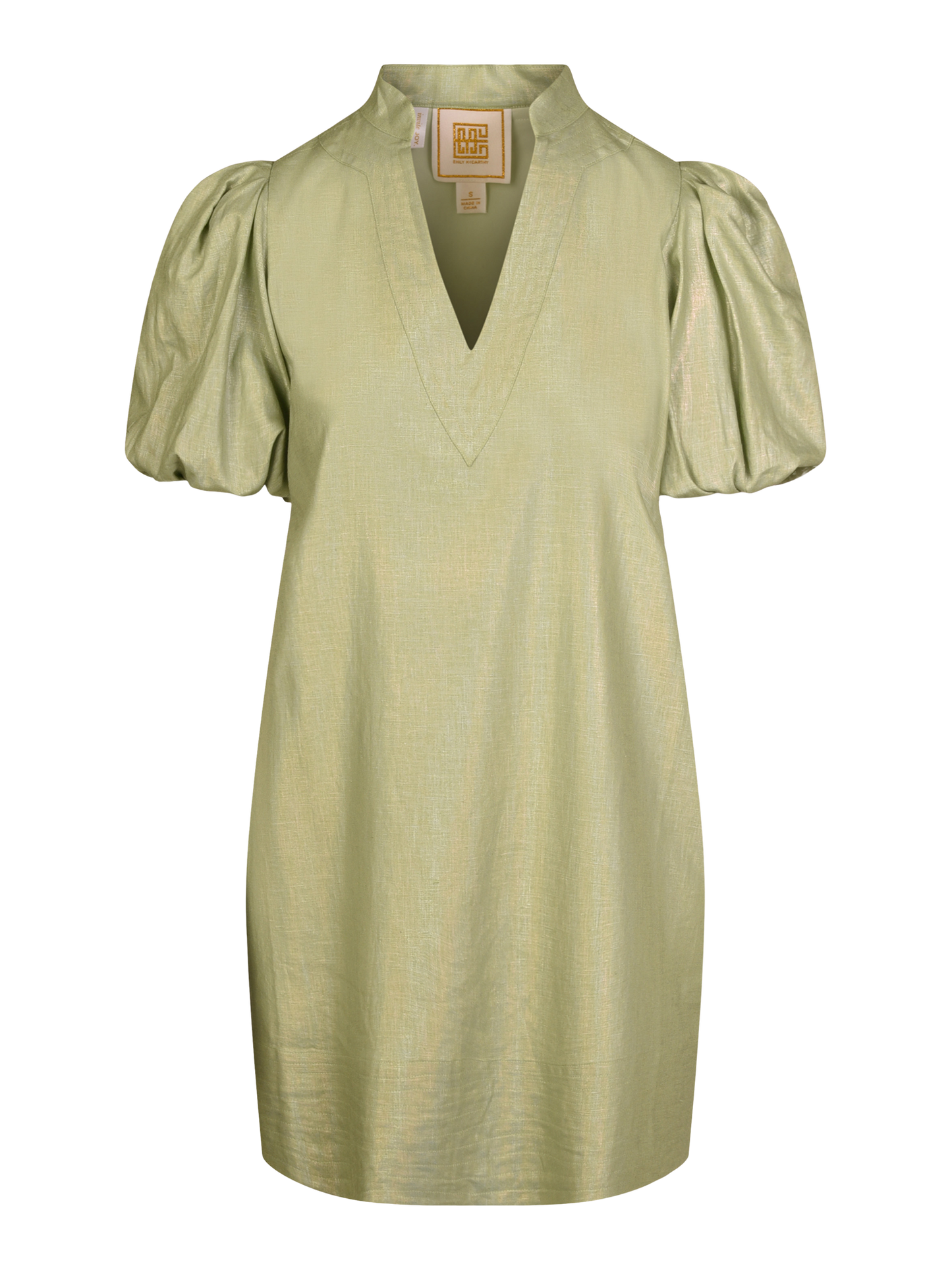 Emily McCarthy Hampton Mini Dress - Opal Green