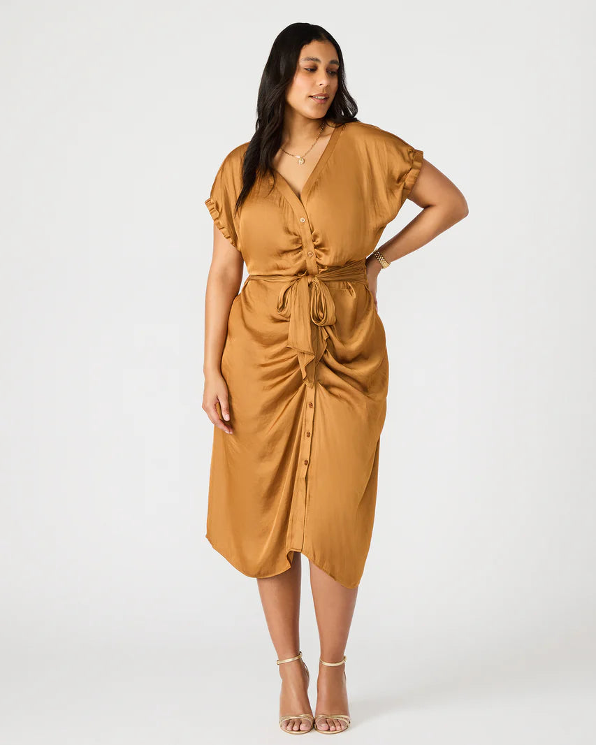 Bruno Dress - Caramel