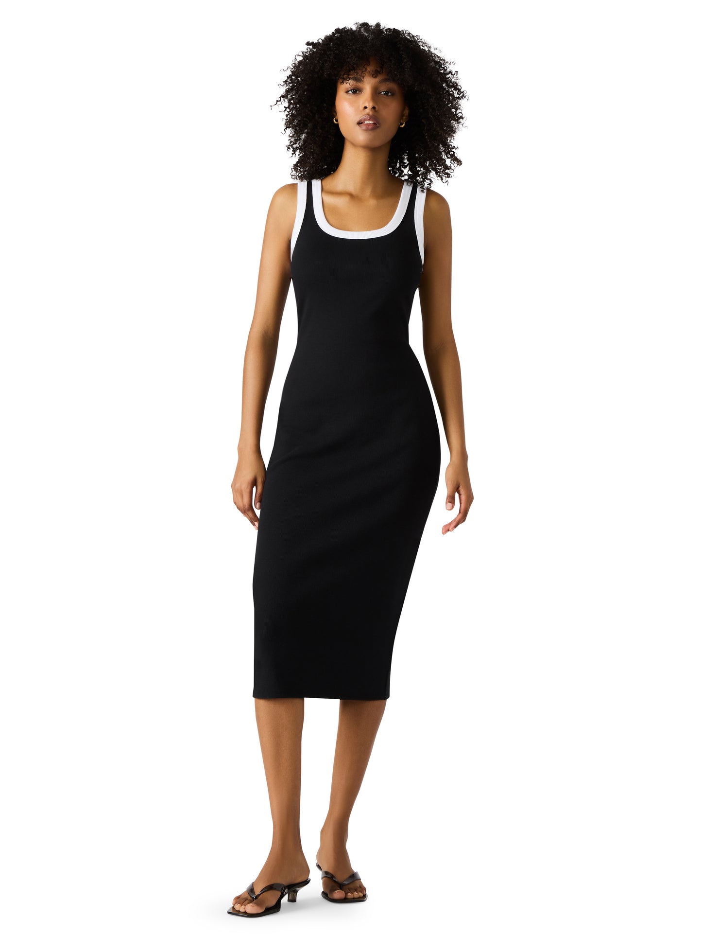 Azalea Dress - Black/White
