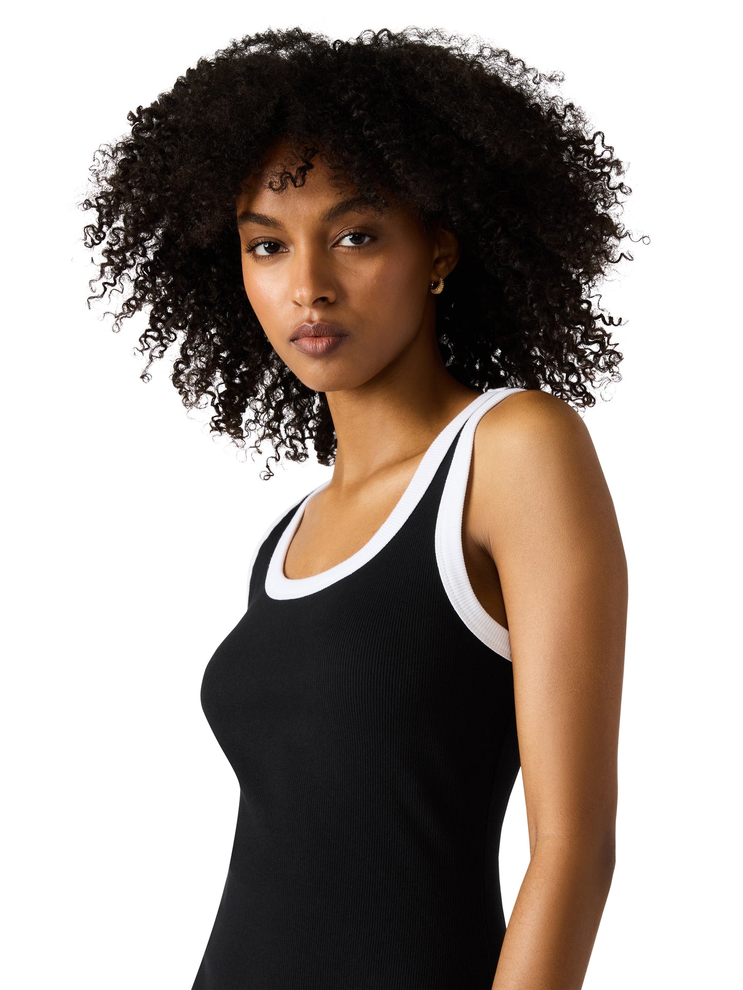 Azalea Dress - Black/White