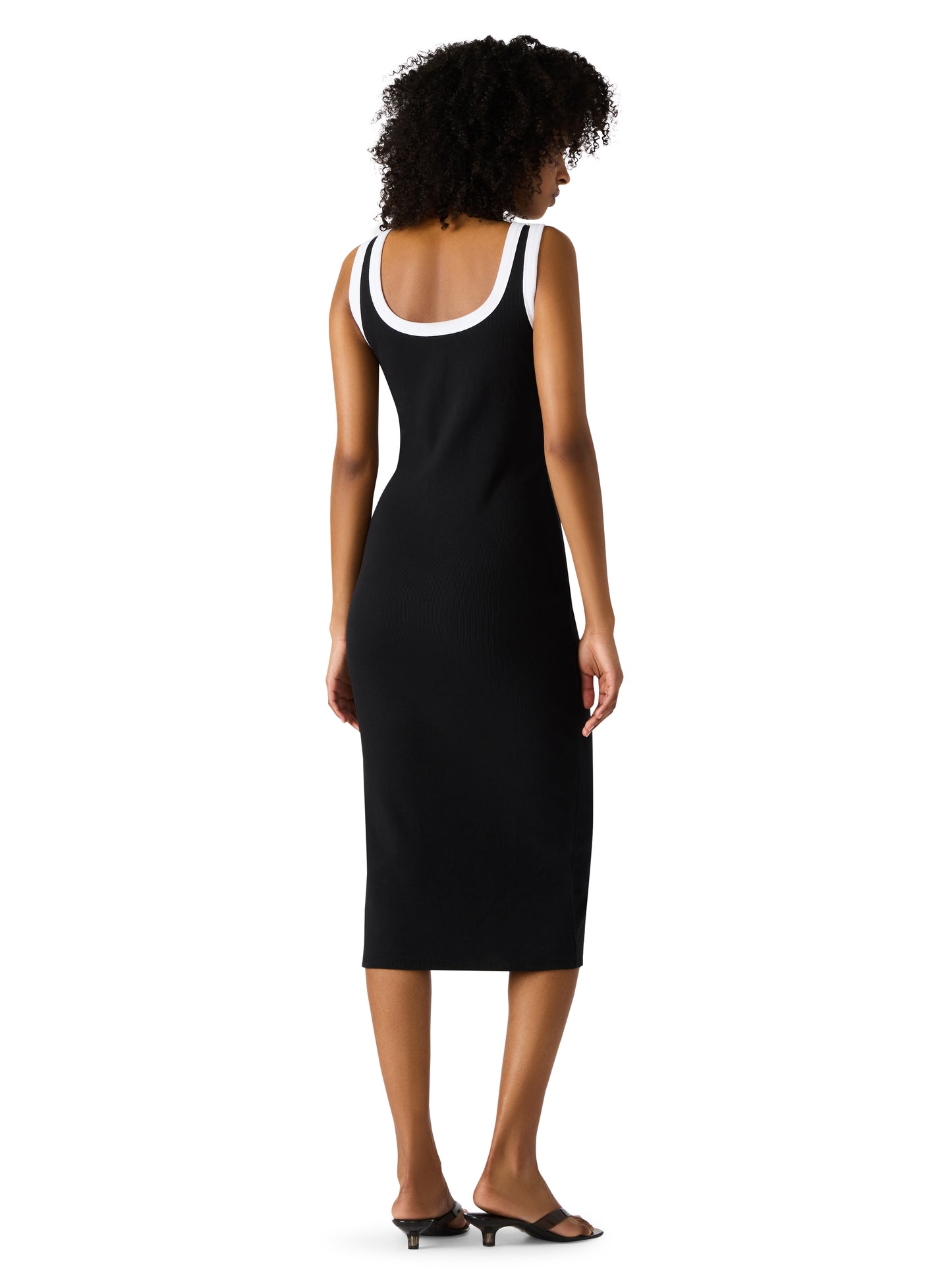 Azalea Dress - Black/White