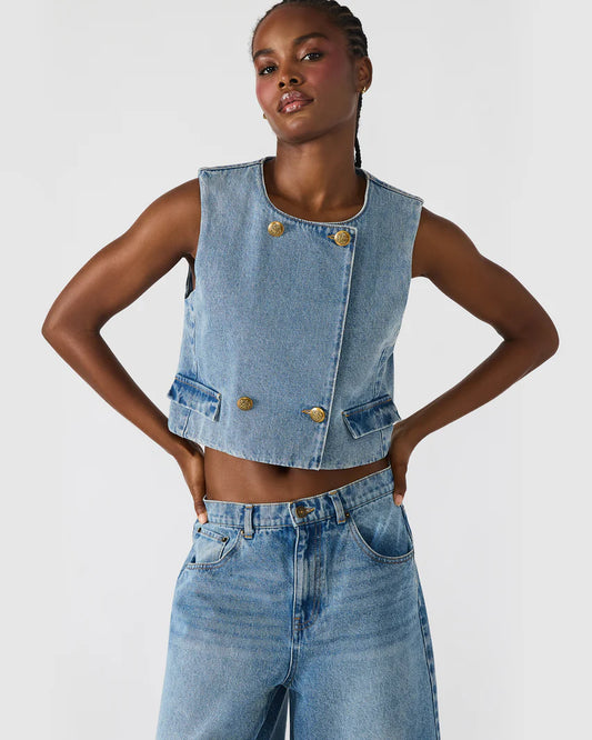 Brea Vest - Forever Blue