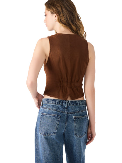 Barrett Top - Chicory Coffee