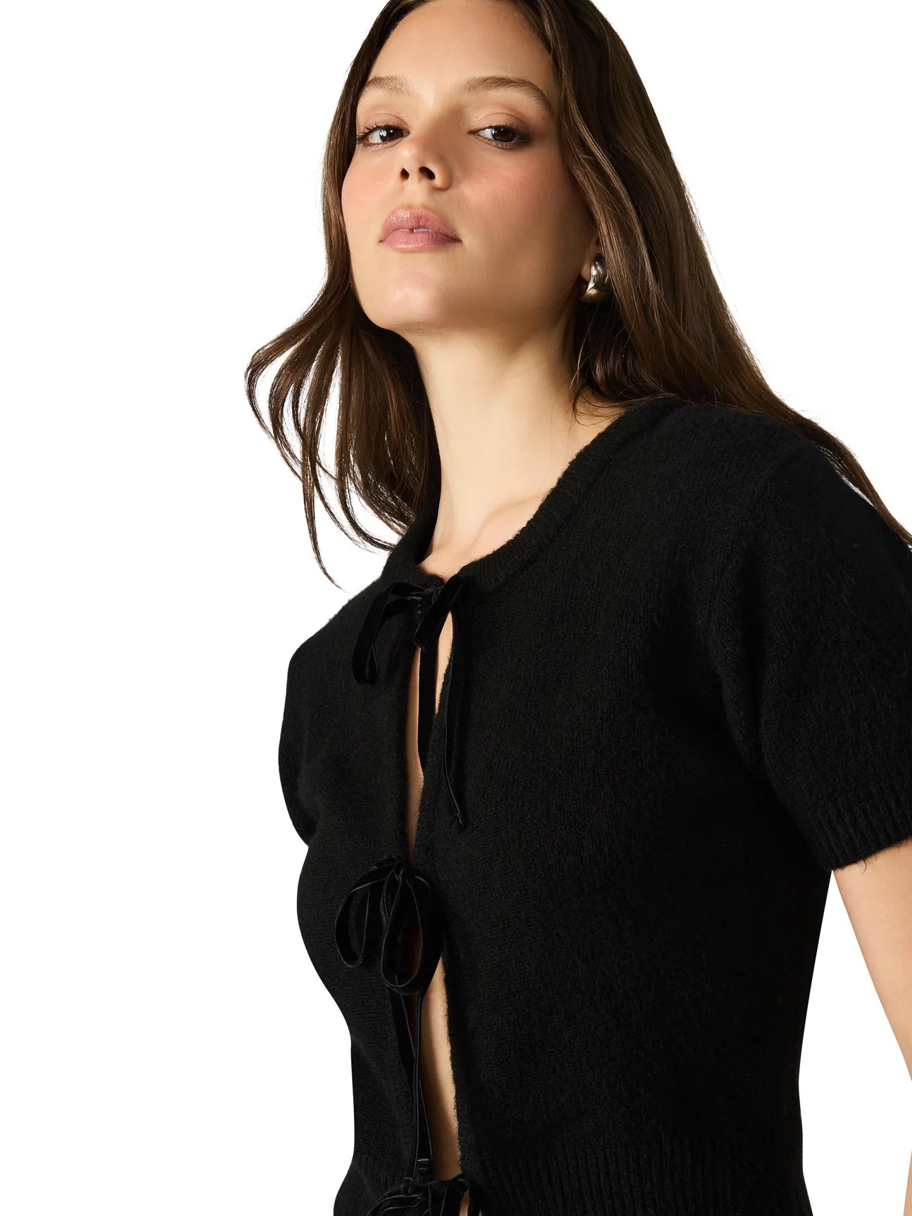 Sereia Cardigan Sweater - Black