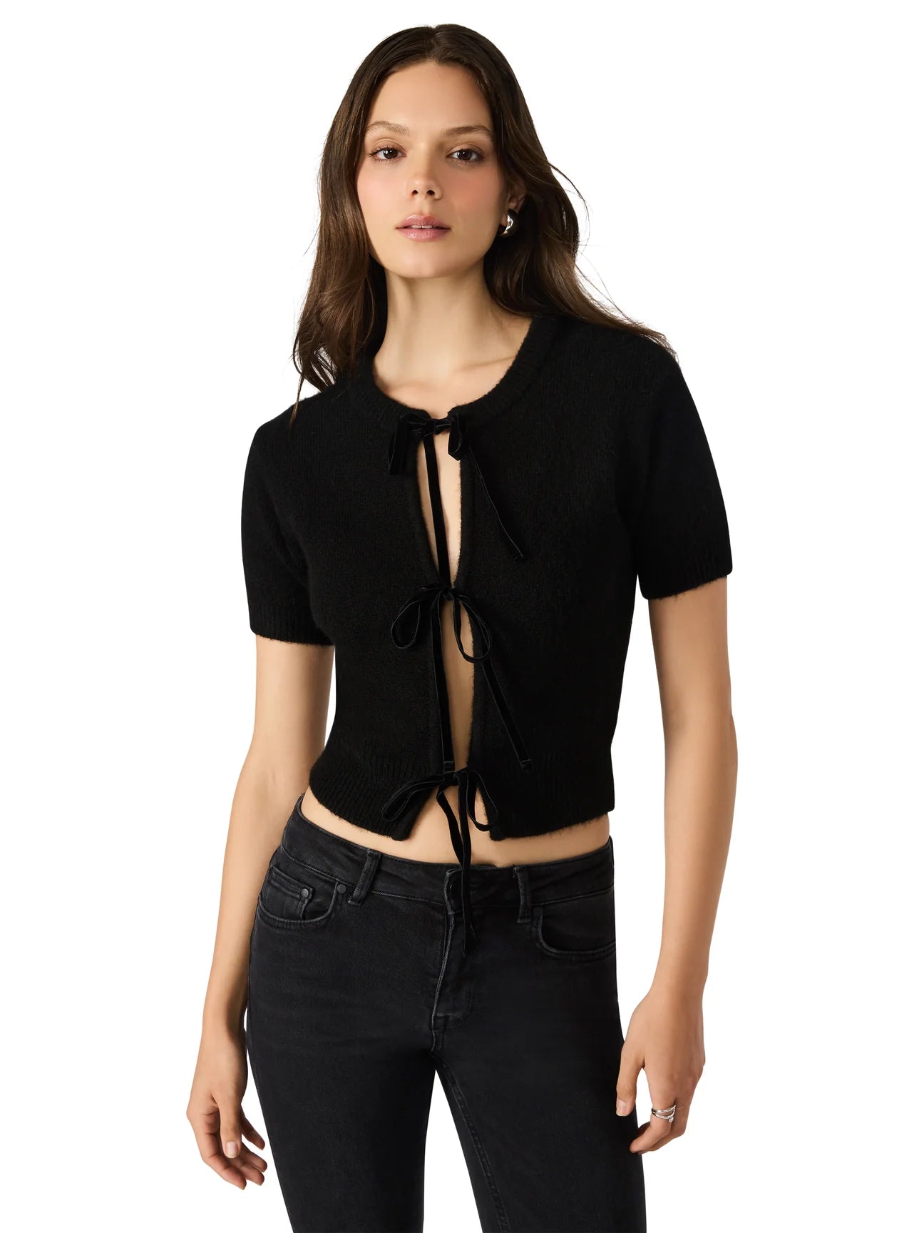 Sereia Cardigan Sweater - Black