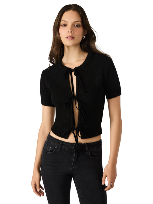Sereia Cardigan Sweater - Black