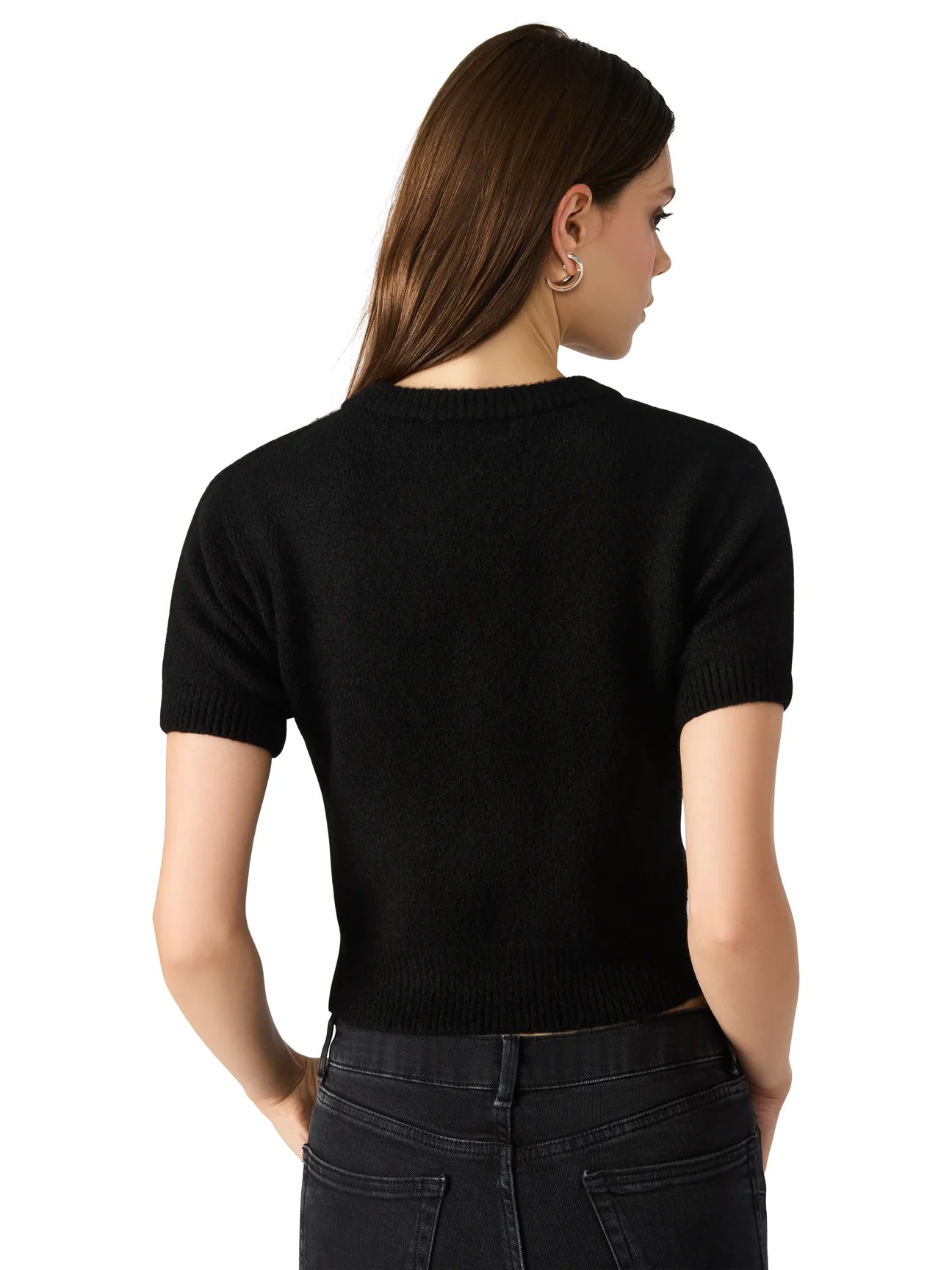 Sereia Cardigan Sweater - Black