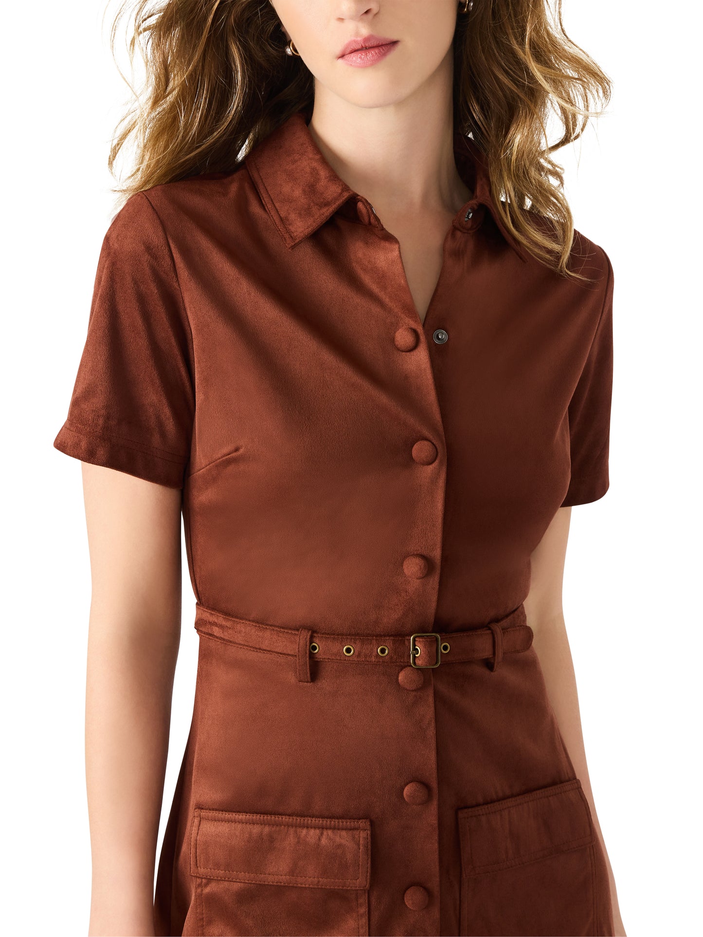 Joliana Dress - Dark Fig