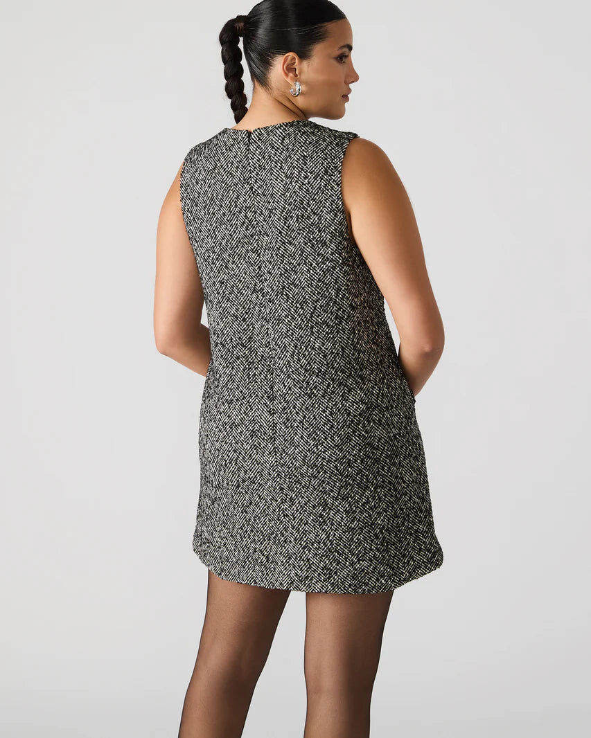 Louie Dress - Black/White