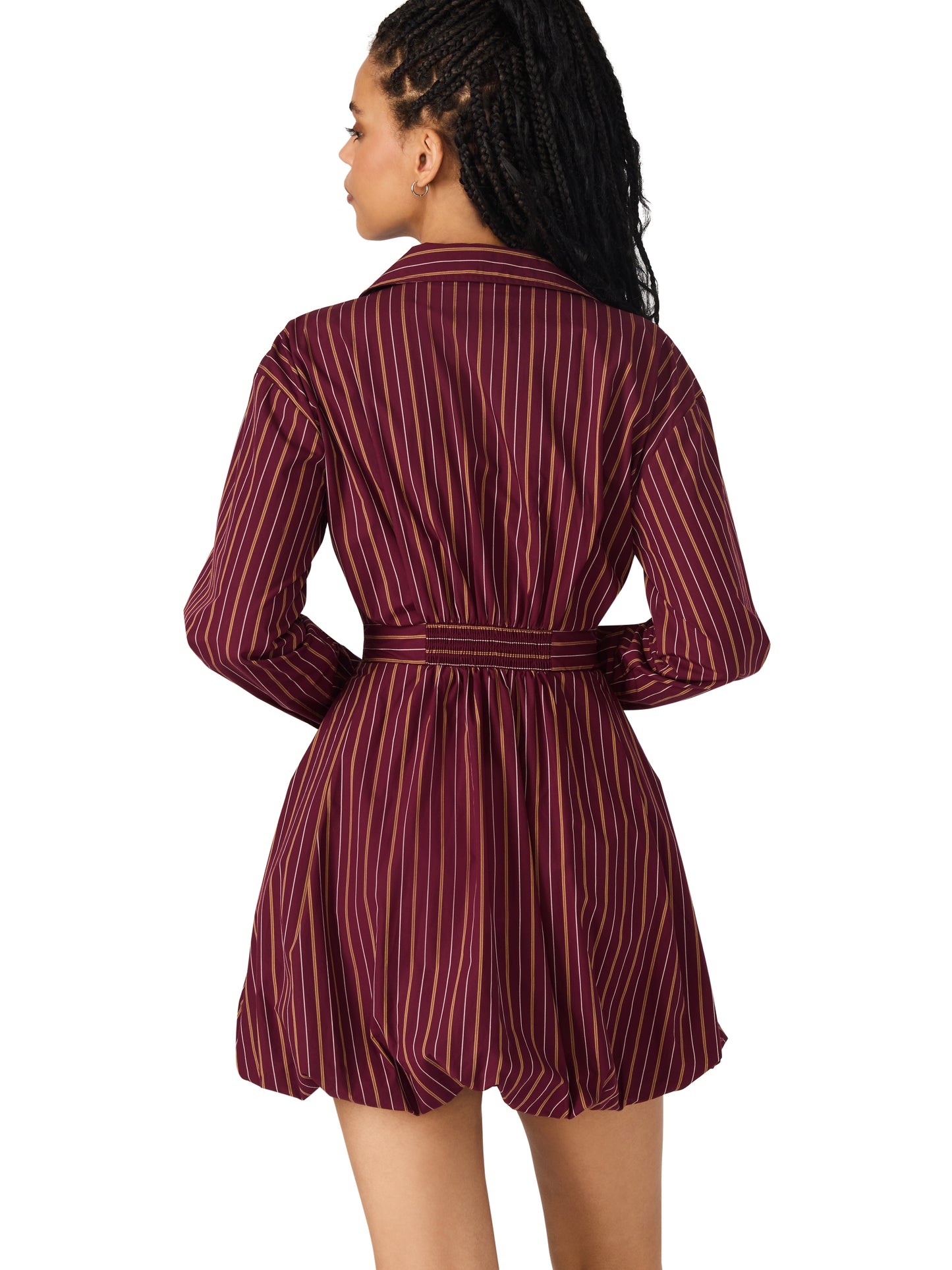 Arielle Dress - Wine