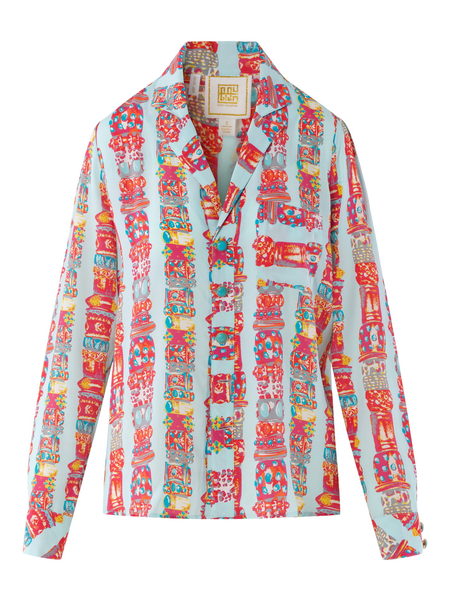 Emily McCarthy Austin Top - Iconic Iris