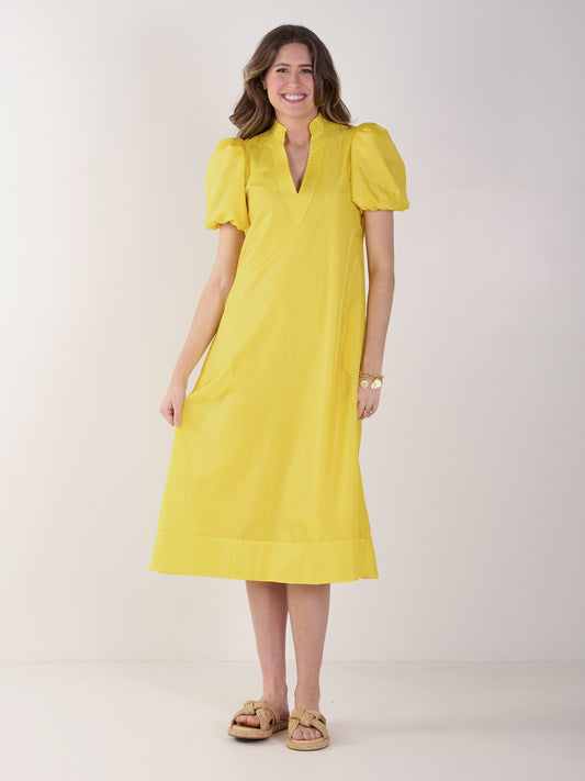 Emily McCarthy Hampton Dress - Lemon