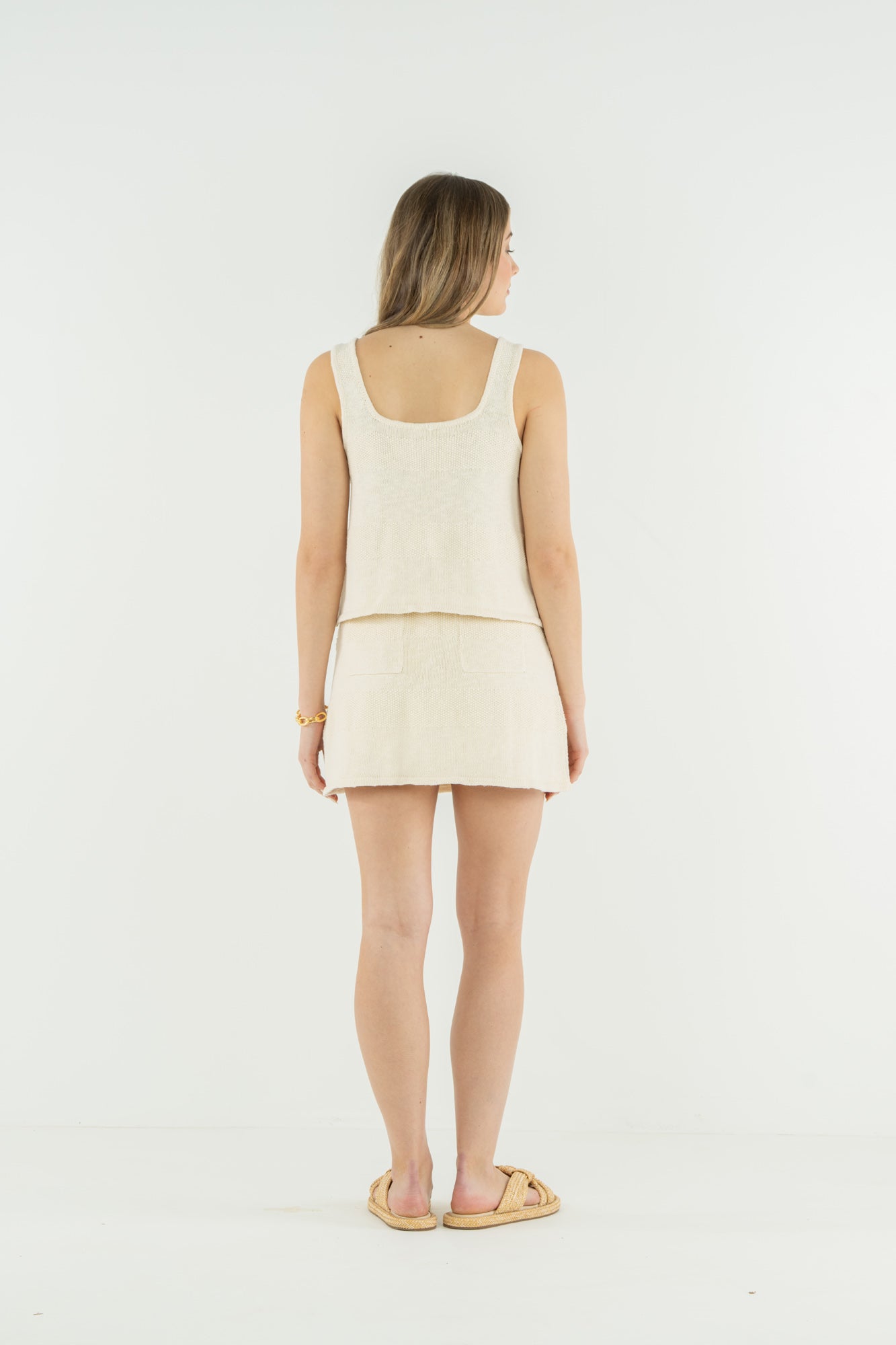 Tini Tank Top - Bianca Stripe
