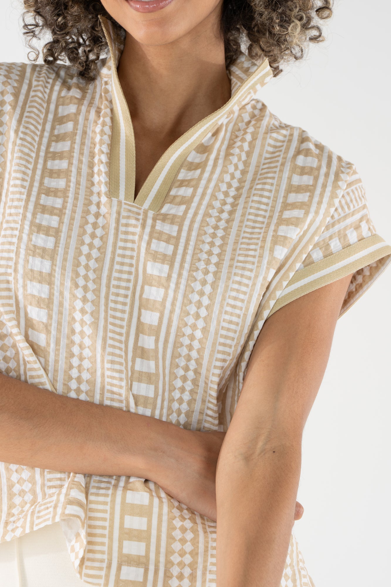 Riviera Top - Piazza Stripe