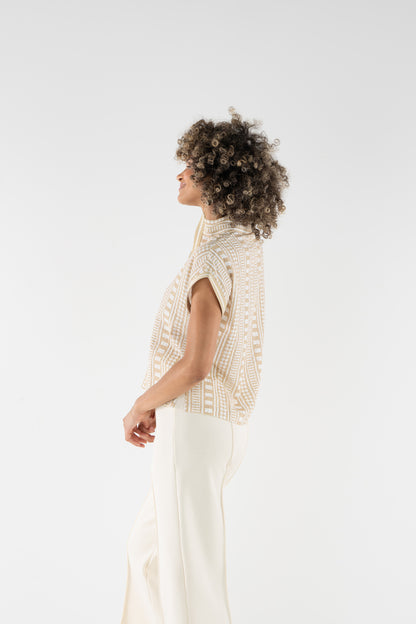 Riviera Top - Piazza Stripe