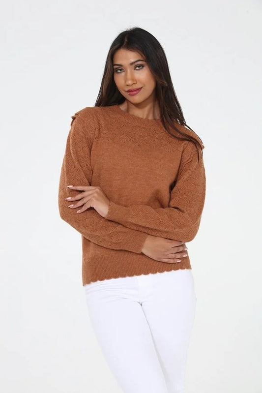 Dahlia Sweater - Mocha