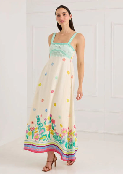 Lavinia Dress - Secret Garden Print