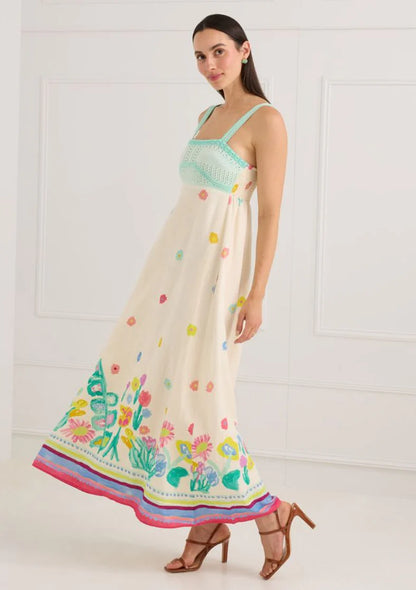 Lavinia Dress - Secret Garden Print